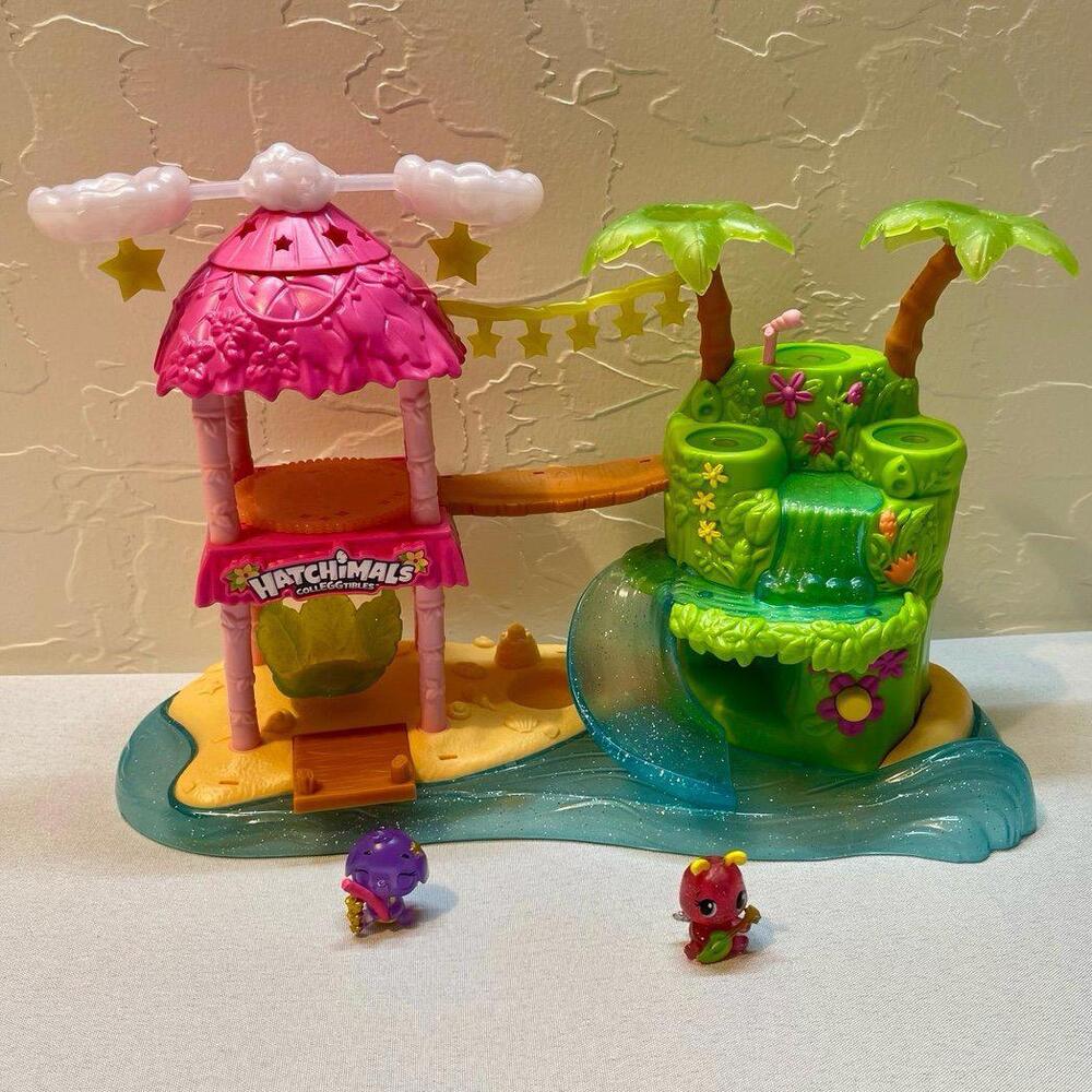 Hatchimals Tropical Party Playset